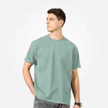 HAENHA Kaos Polos Pria Wanita Cotton Combed 20S