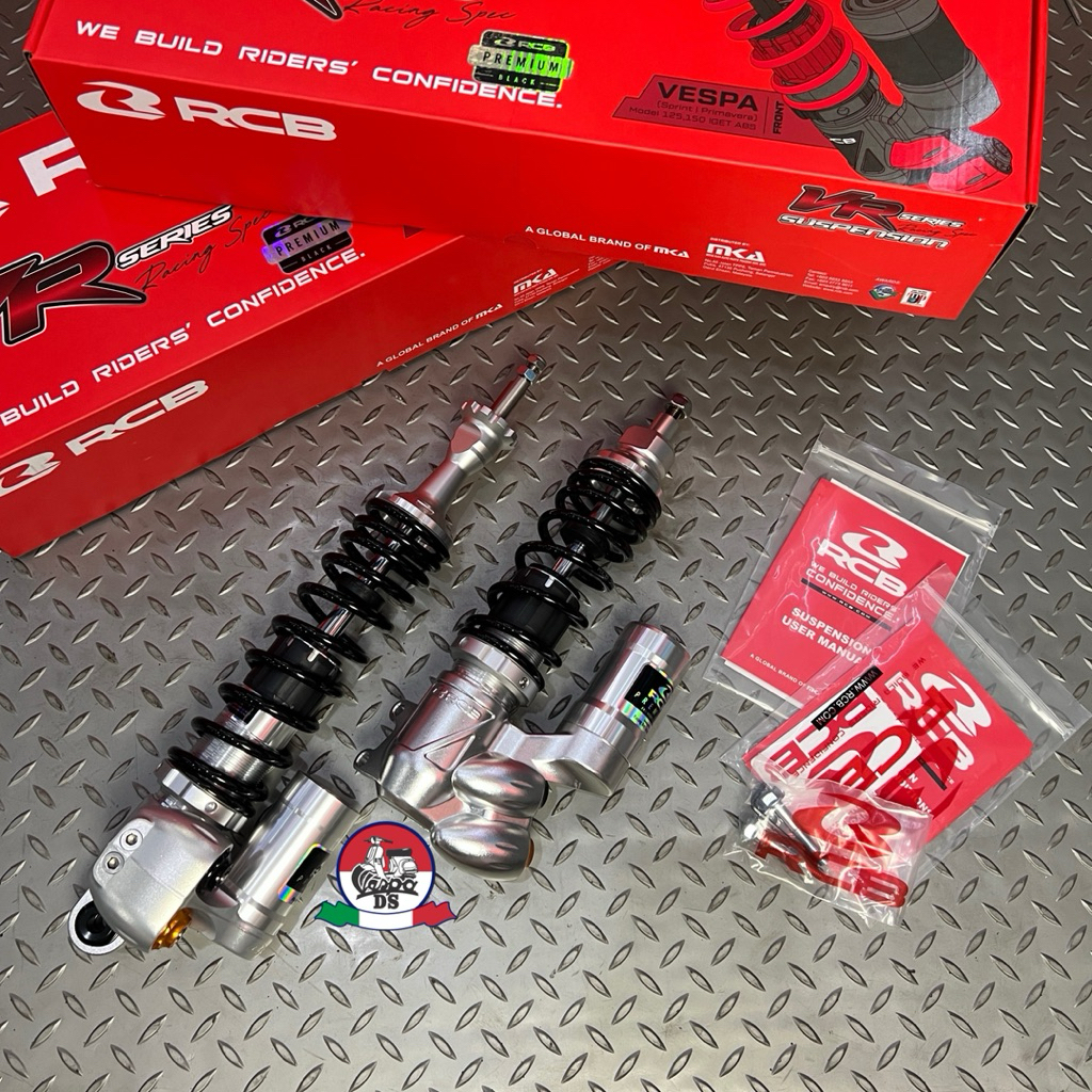 Jual Shock Tabung RCB VR Series Silver Vespa Sprint dan Primavera ...