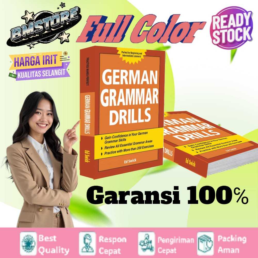 Jual Buku Belajar Bahasa Jerman Grammar Drills Pemula Lanjut | Shopee ...