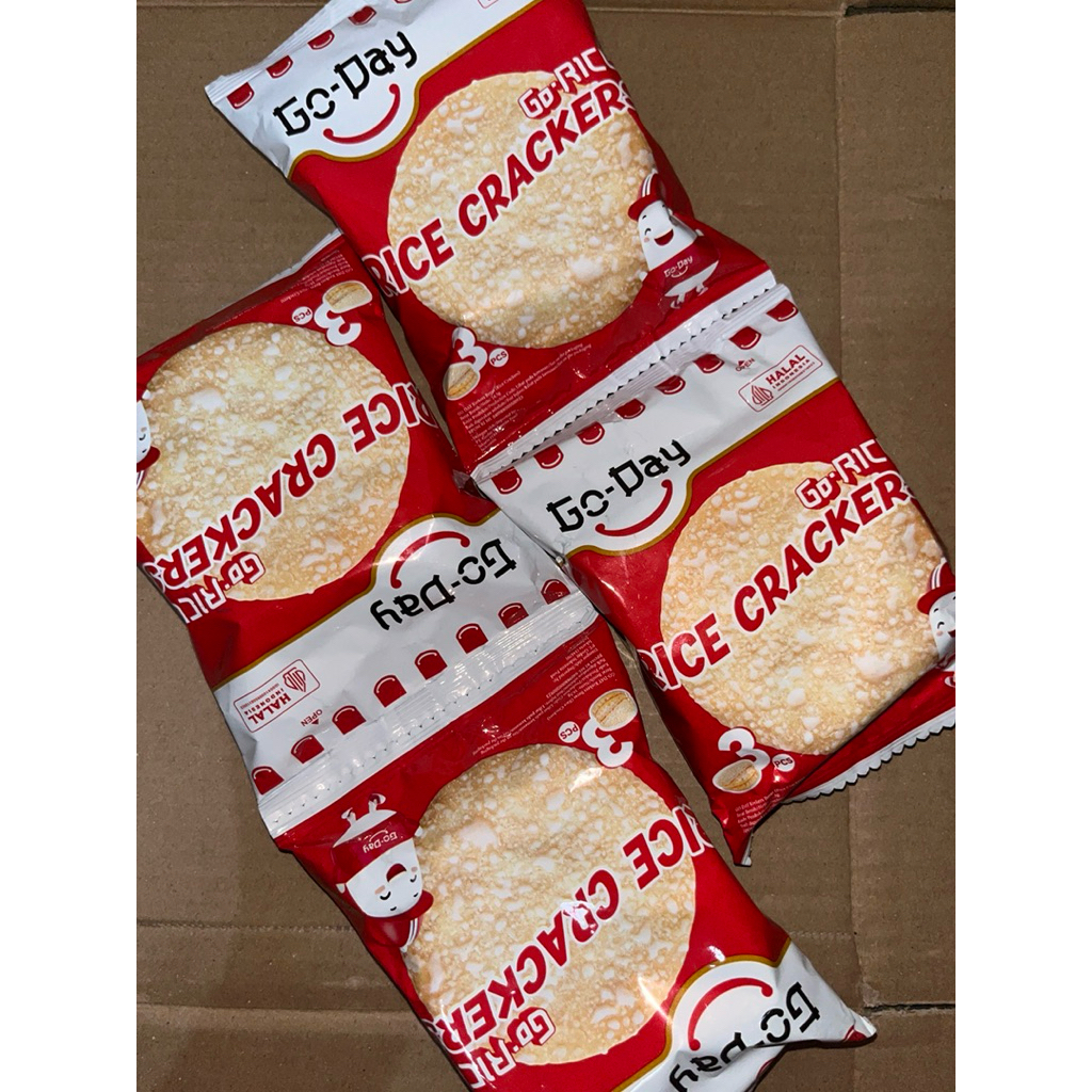 Jual Go Day Rice Crackers Perpak Isi 10 Bungkus | Shopee Indonesia