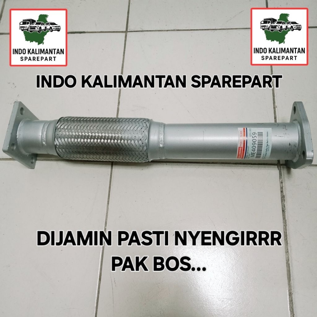 Jual PIPA FLEKSIBEL KNALPOT MITSUBISHI CANTER PS125 TURBO ME409059 ...