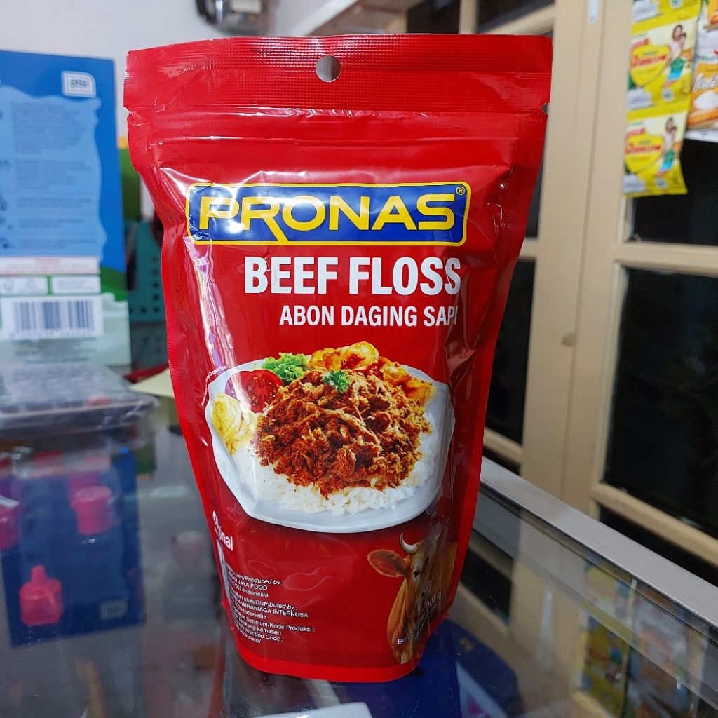 Jual PRONAS Beef Floss (Abon Daging Sapi) Pouch 100gr | Shopee Indonesia