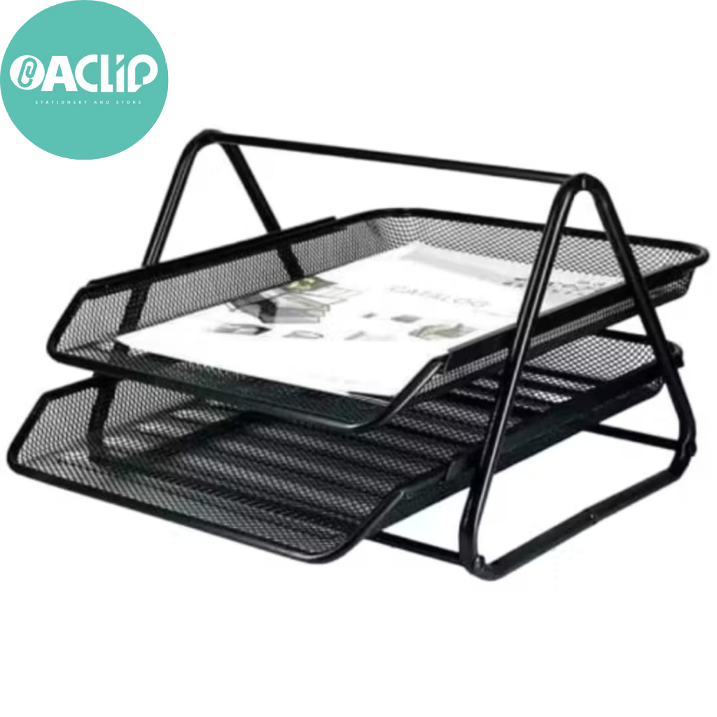 Jual LETTER TRAY 2 TINGKAT I RAK DOKUMEN TRAY 2 LAYER | Shopee Indonesia