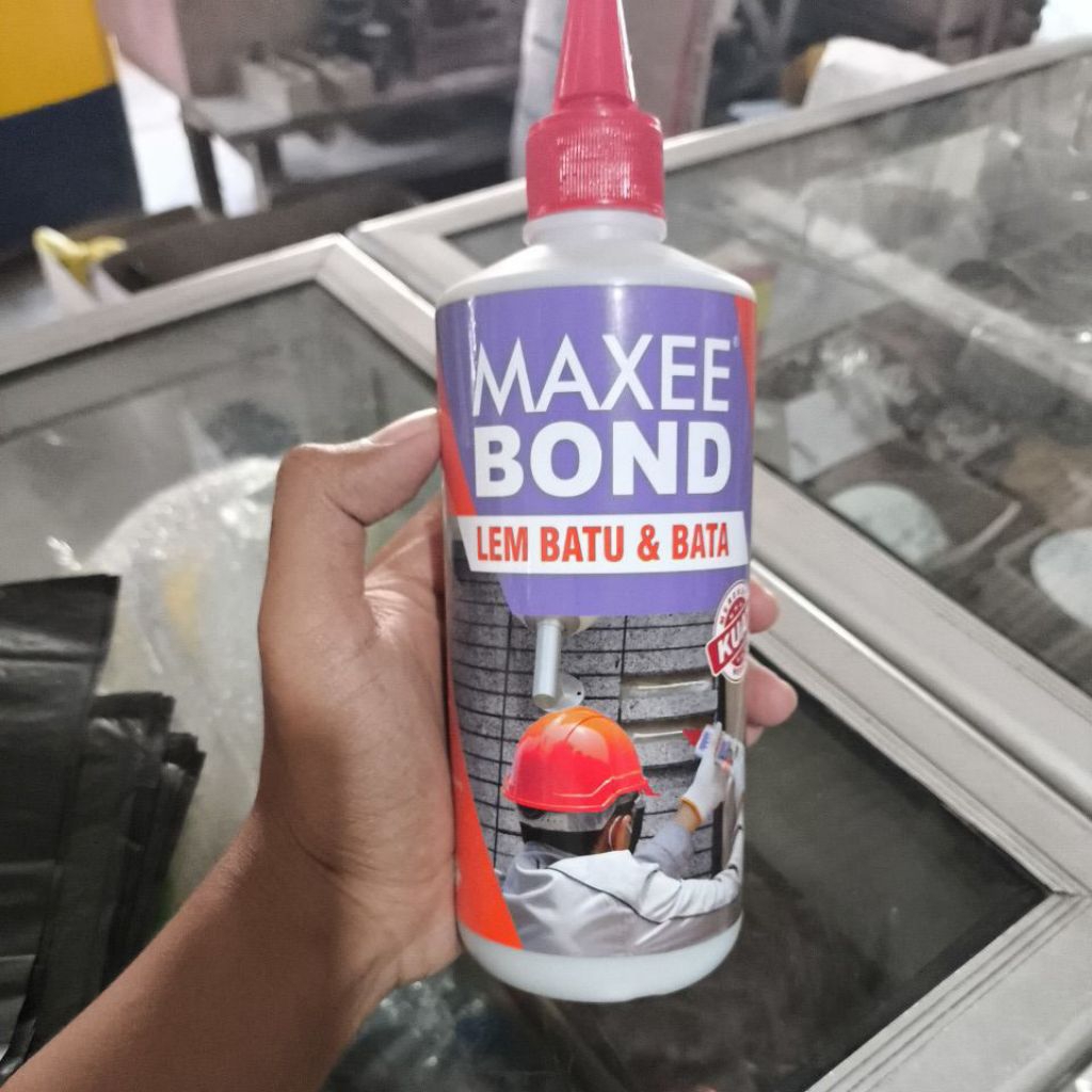 Jual Maxee Bond Lem Bata Ringan / Batu Alam / Roster | Shopee Indonesia