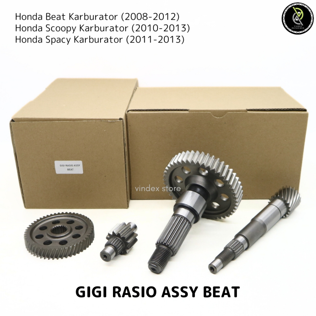 Jual GIGI RASIO SET BEAT KARBU SCOOPY KARBU SPACY KARBU GEAR RASIO ASSY ...