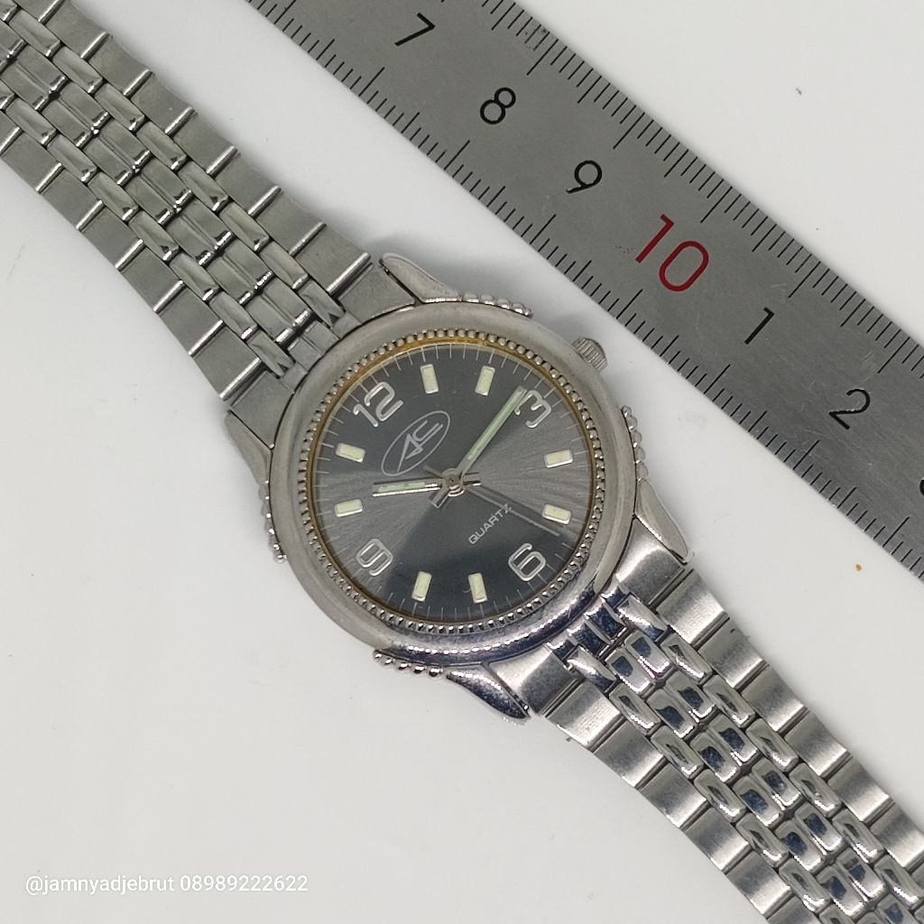 Jual Jam AC Vintage Silver Grey Bekas | Shopee Indonesia