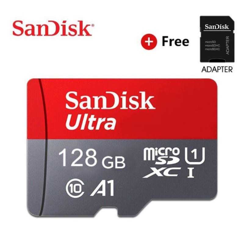 Jual Kartu Memori 128GB 100MB/S Ultra Micro SD HC Class 10 Memory card ...