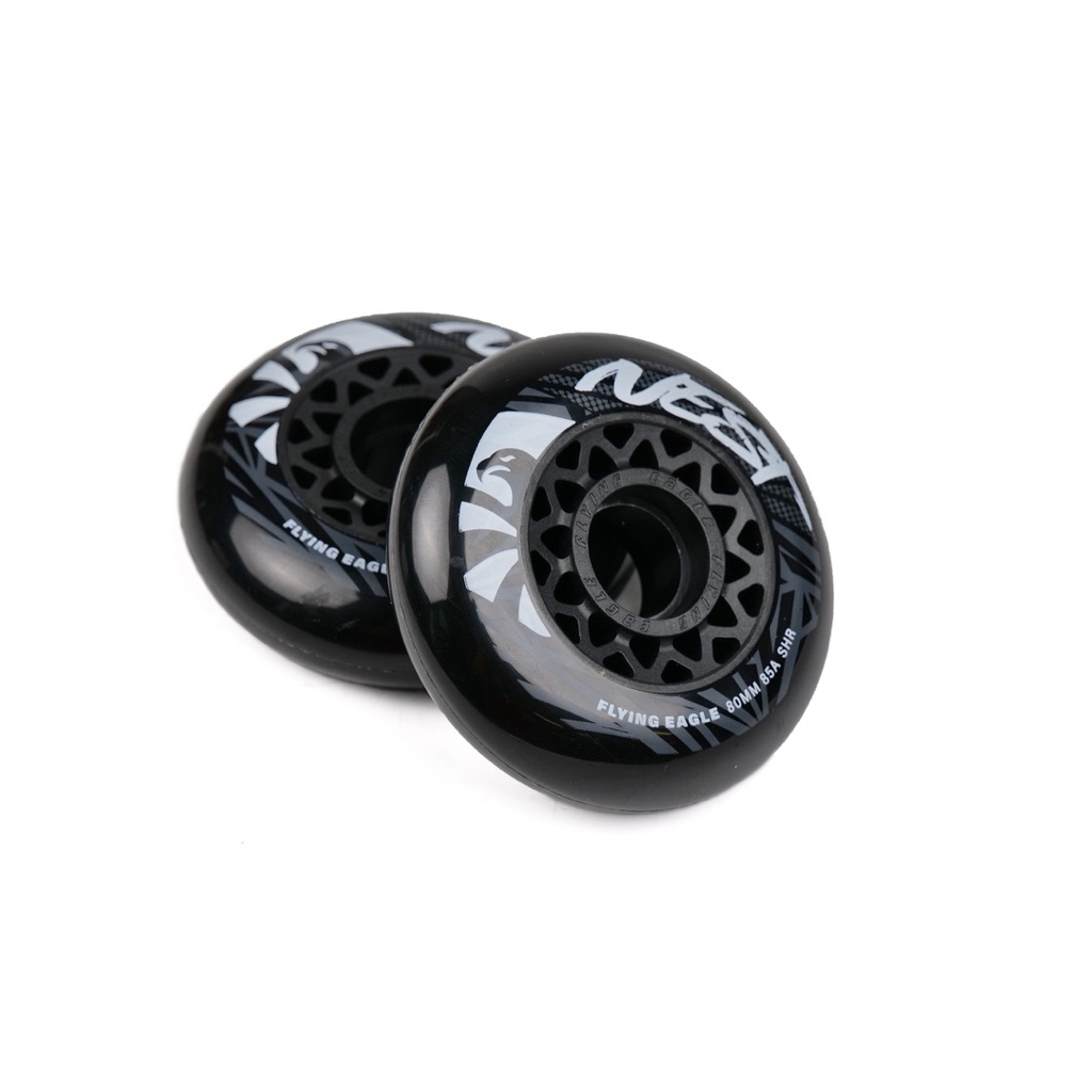 Jual ban sepatu roda wheels inline skate flying eagle NEST 80mm 85a ...