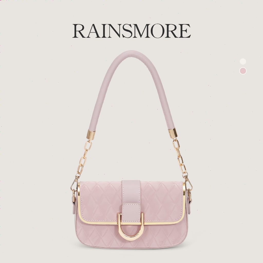 Jual Pink stok tersedia RAINSMORE Tas Bahu Wanita – Sweet Korean Style ...