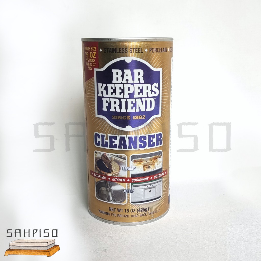 Jual Bar Keepers Friend Powder Cleanser 15oz 425gr Multipurpose Cleaner ...