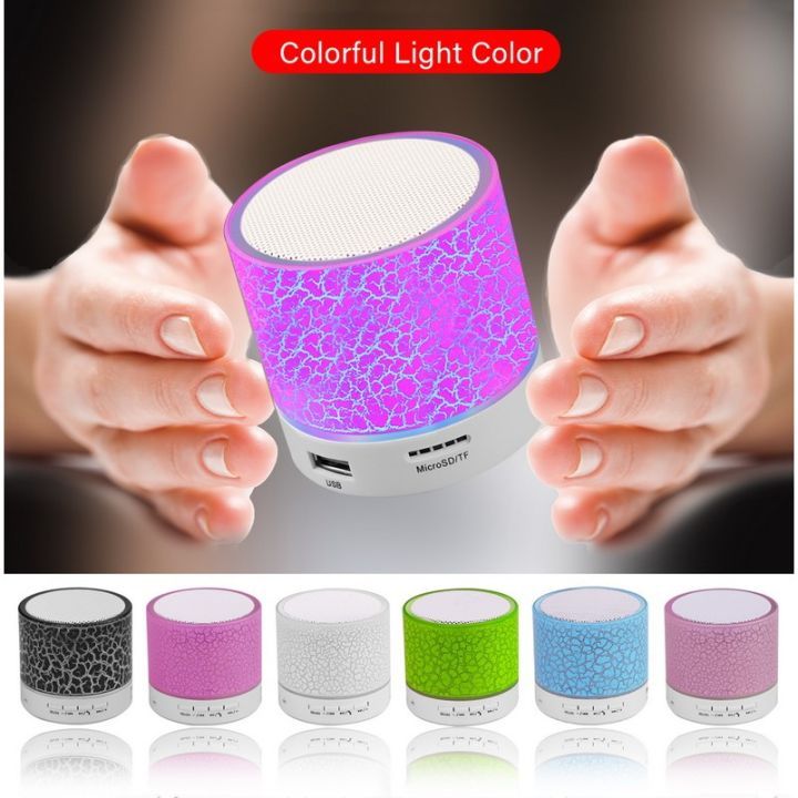 Jual Speaker Mini Bluetooth RGB LED Portable Wireless | Shopee Indonesia