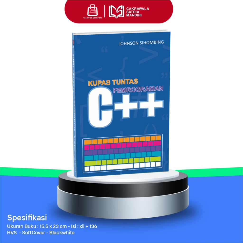 Jual Buku Kupas Tuntas Program C++ | Belajar Pemrograman C++ dari Dasar ...