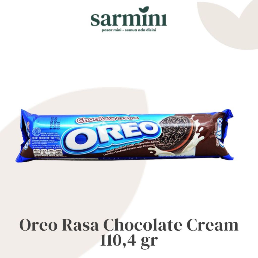 Jual Oreo Rasa Chocolate Cream 110,4gr | Shopee Indonesia