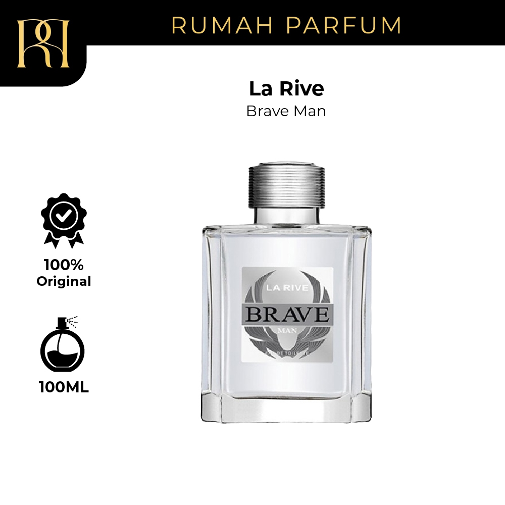 Parfum Pria La Rive Brave Man 100 mL) Perfume Cowok Tahan Lama dan Wangi
