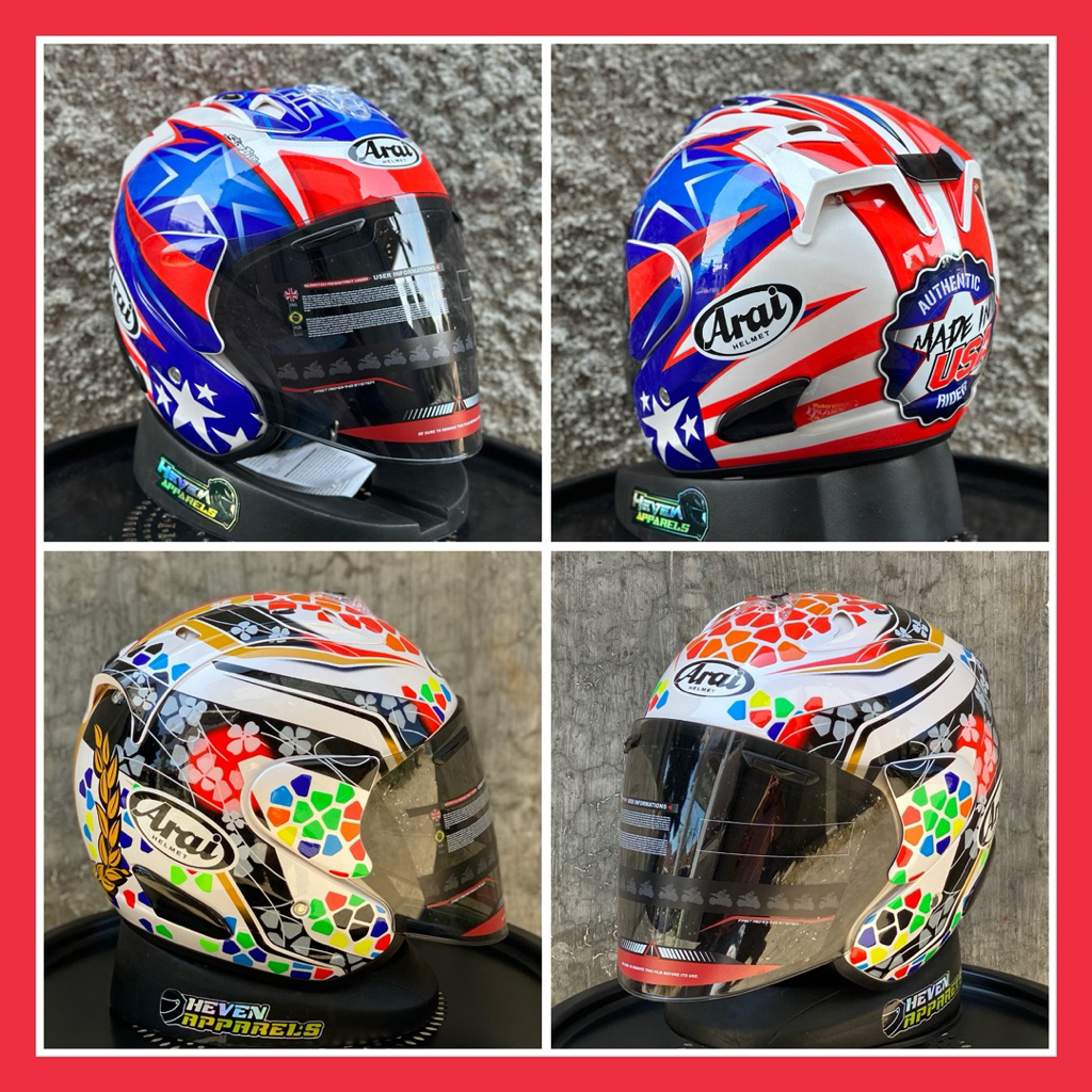 Jual Copy tsr arai ram Nakagami Hayden Shopee Indonesia