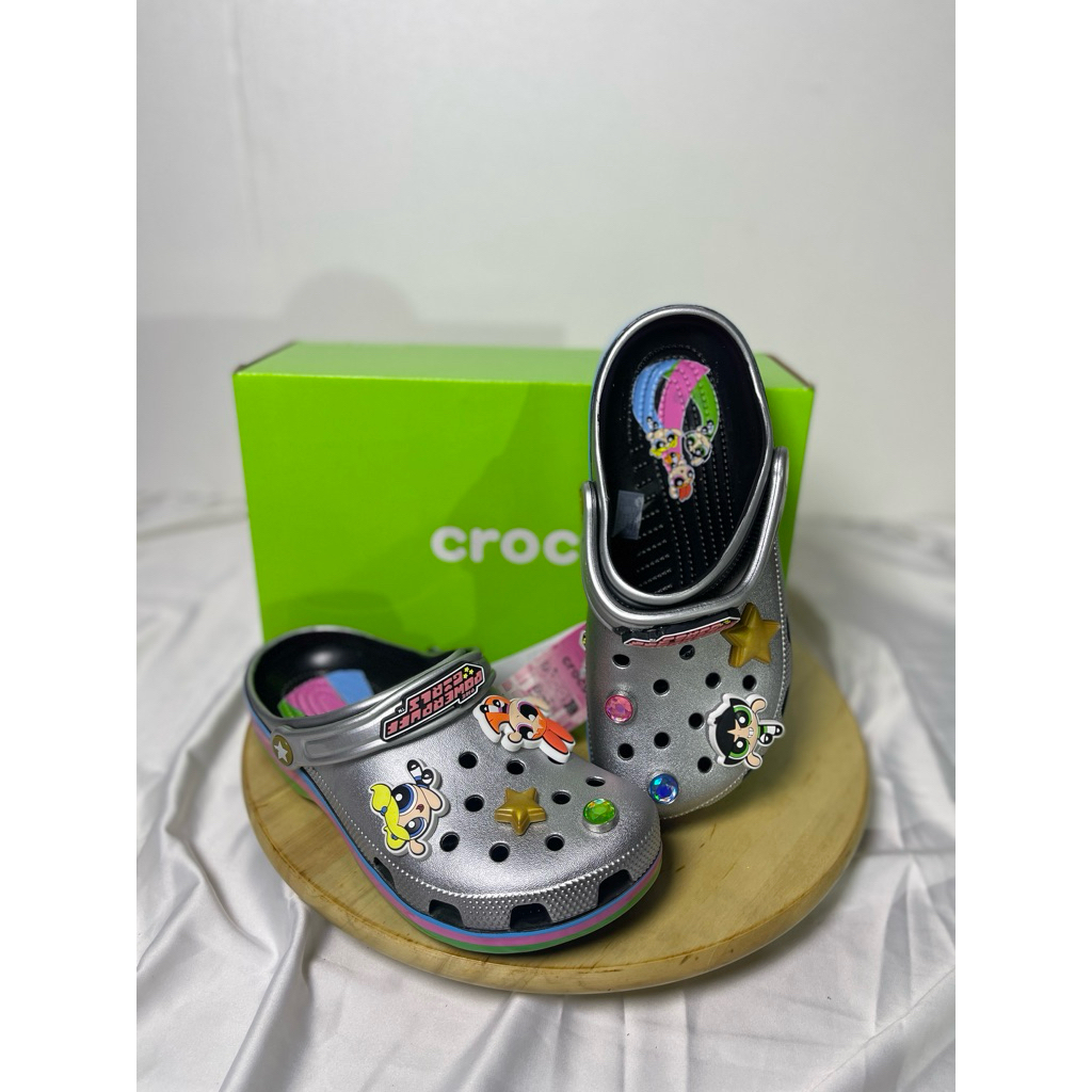 Jual Crocs X Power Puff Girl(colab) | Shopee Indonesia