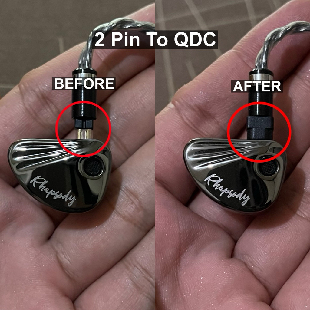 Jual Cover Pelindung Housing Pin Cable IEM 2pin/Qdc | Shopee Indonesia