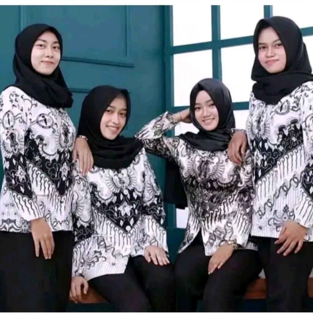 Jual Baju Seragam Guru Seragam PGRI Pria Dan Wanita Terbaru Sudah Lapis ...