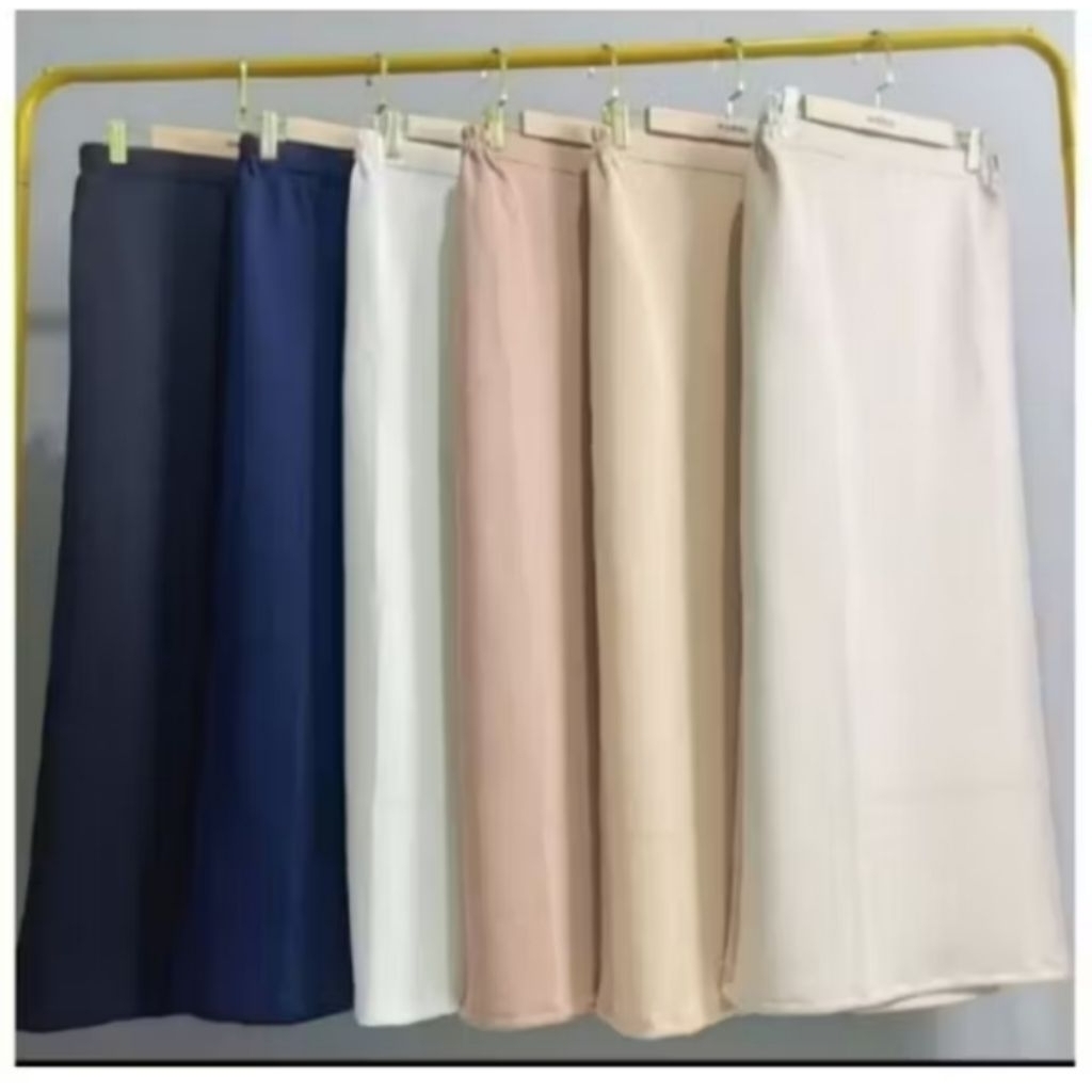 Jual BB 45-60-65-75-80-100 XXXL ROK SPAN PANJANG BIG SIZE ROK KERJA ...