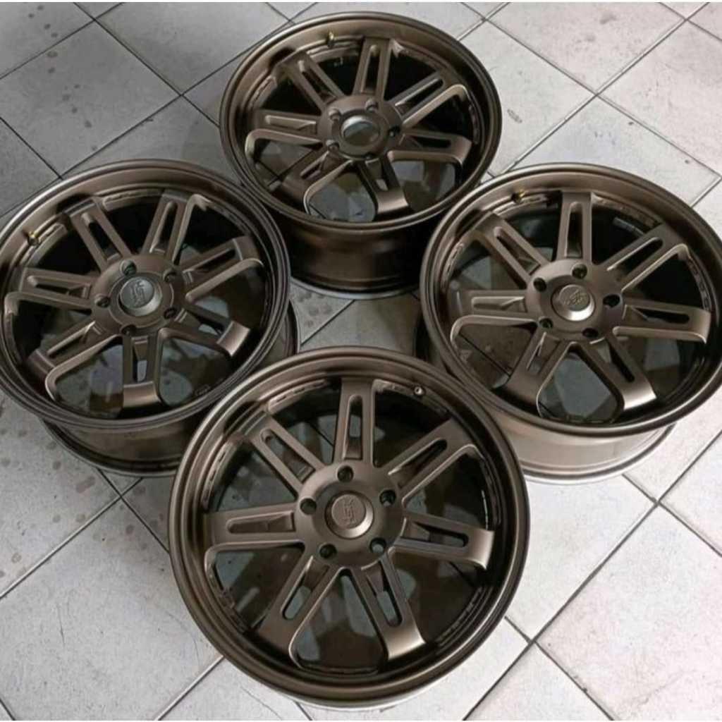 Jual velg second racing hsr daimon r17 lebar 7,5 pcd 5x114 innova ...