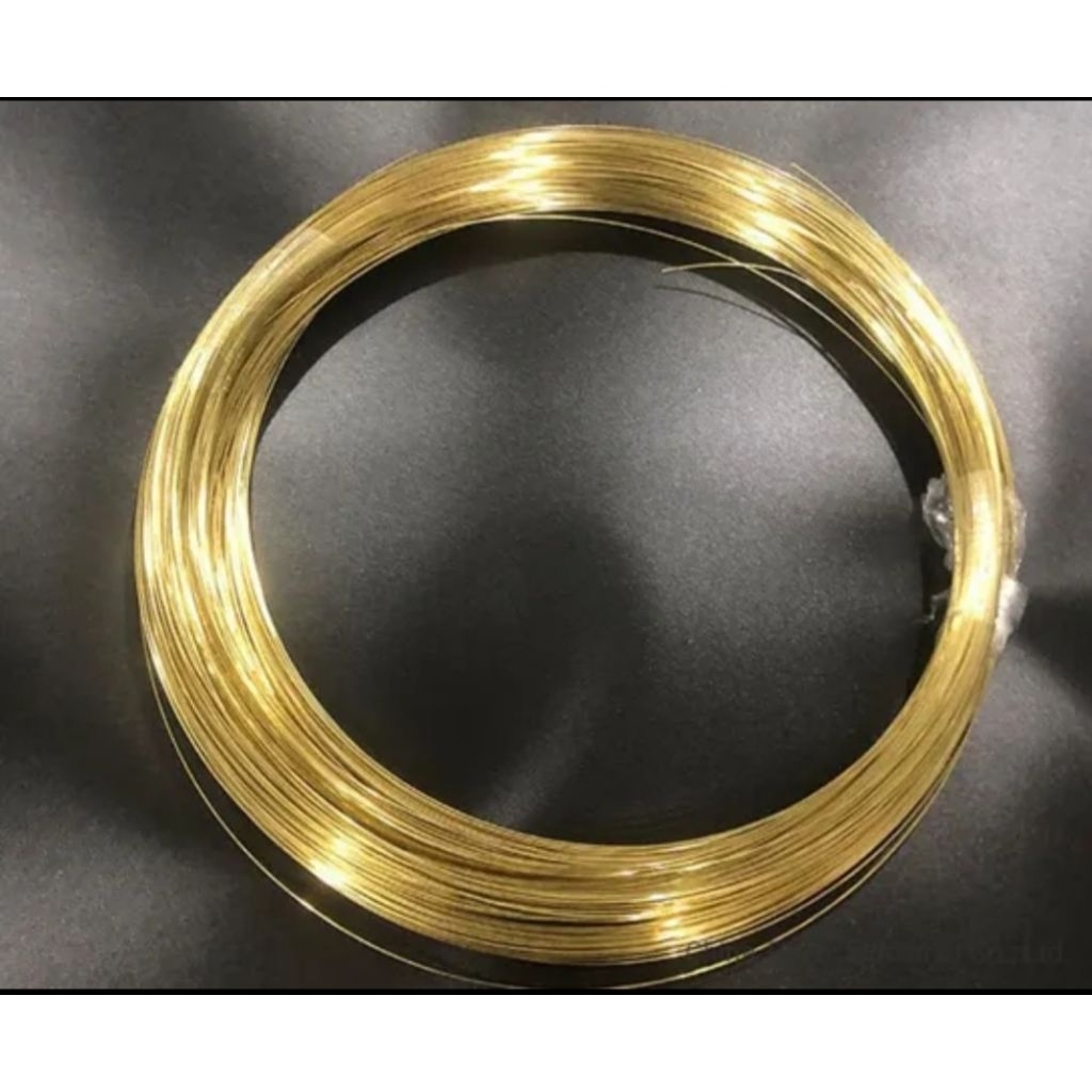 Jual kawat kuningan tebal 2,5mm×1 meter full kuningan | Shopee Indonesia
