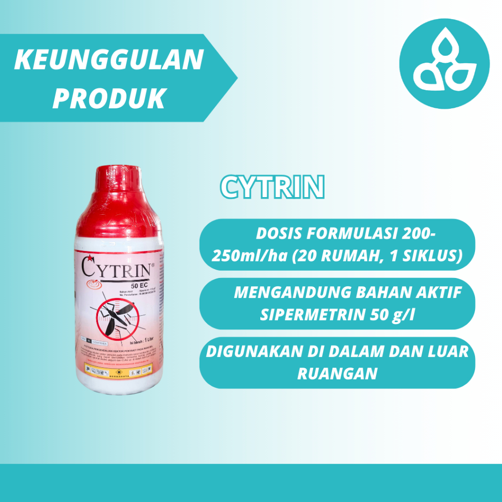 Jual Cytrin 50EC 1L Insektisida Nyamuk-Solusi Kendalikan Nyamuk Demam ...