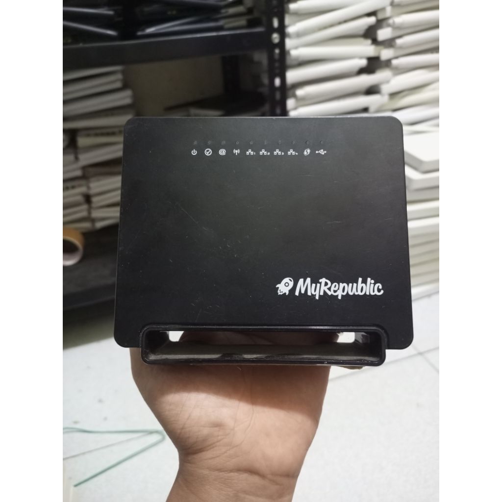 Jual ROUTER MYREPUBLIC F@ST 2744R + ADAPTOR | Shopee Indonesia