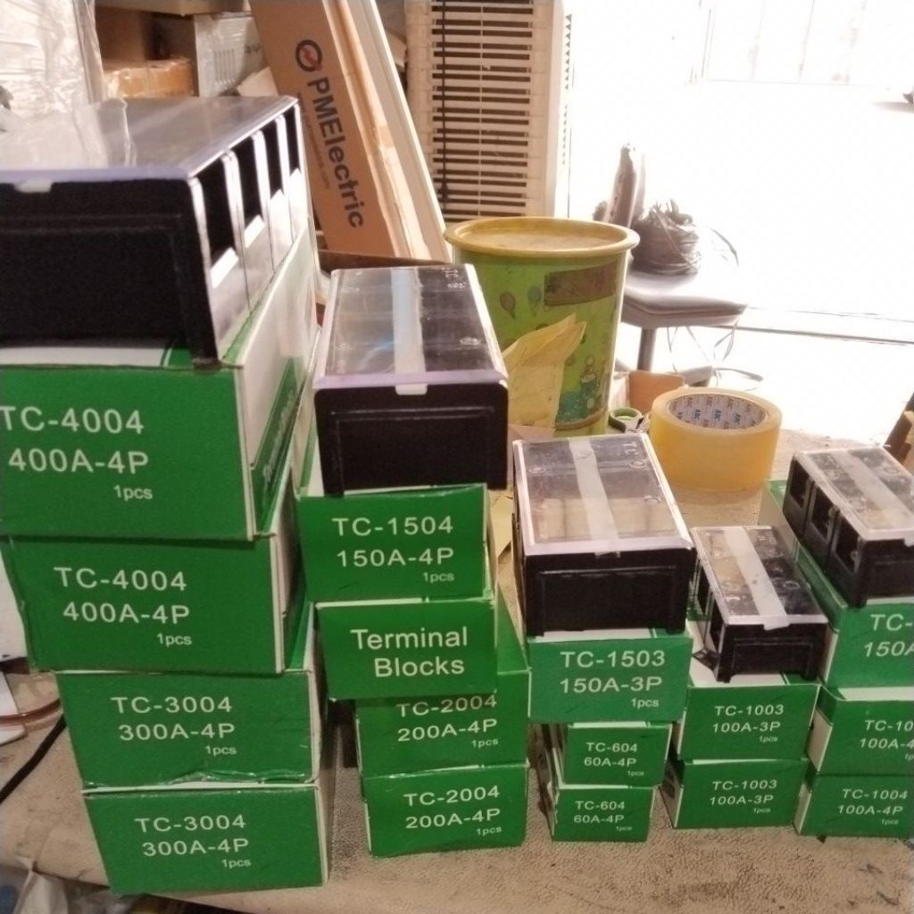 Jual Terminal block TC 60A / 100A / 150A / 200A / 300A / 400 A / 3pole ...