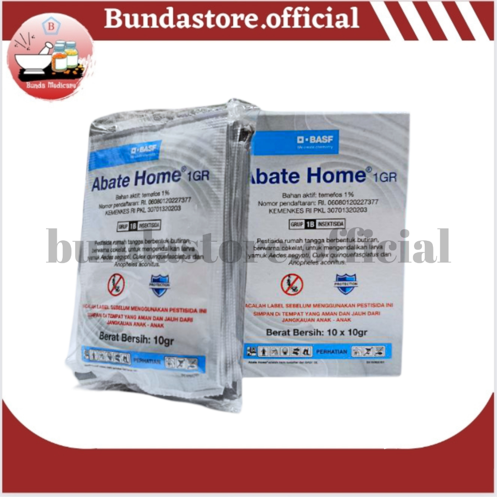 Jual ABATE HOME 1 GR BUBUK PEMBASMI JENTIK NYAMUK - 1 BOX ISI 10 SACHET ...