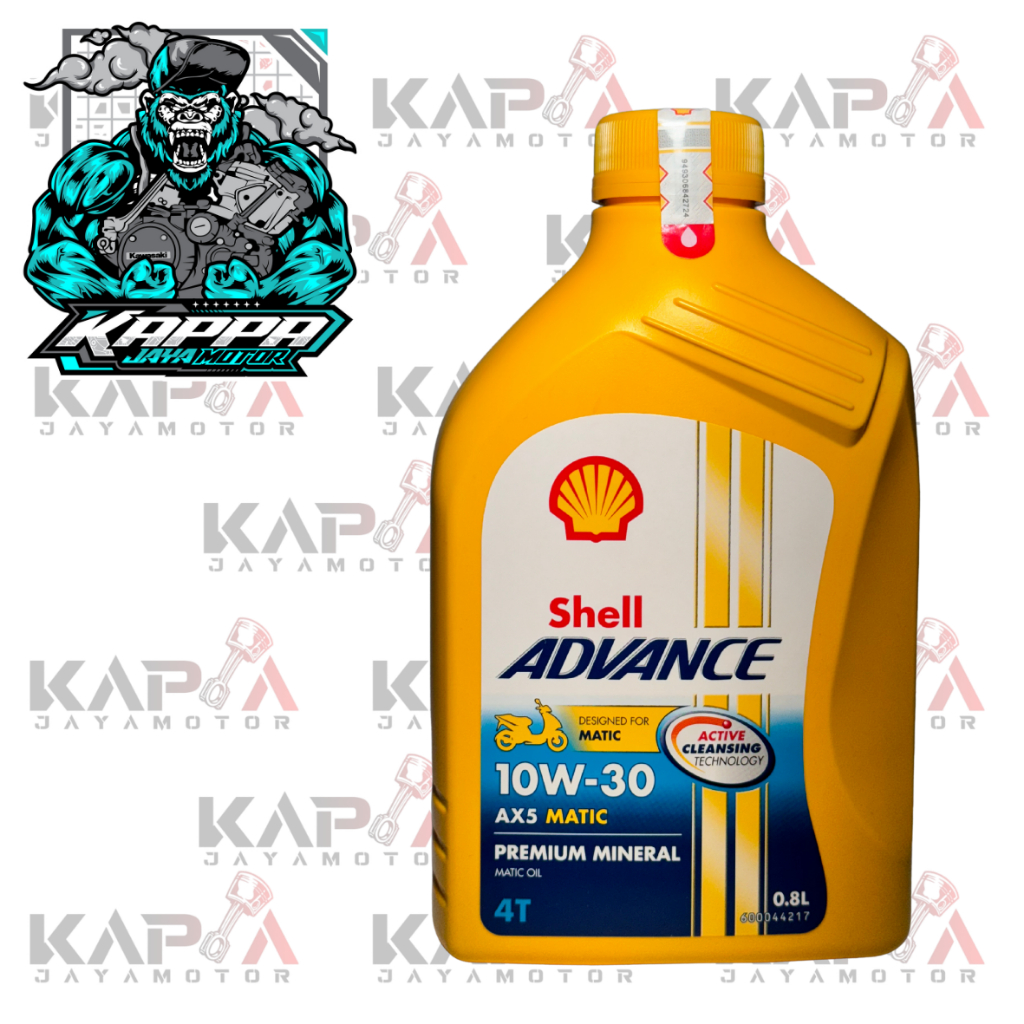Jual Shell Advance AX5 Matic 10W-30 800ml Premium | Shopee Indonesia