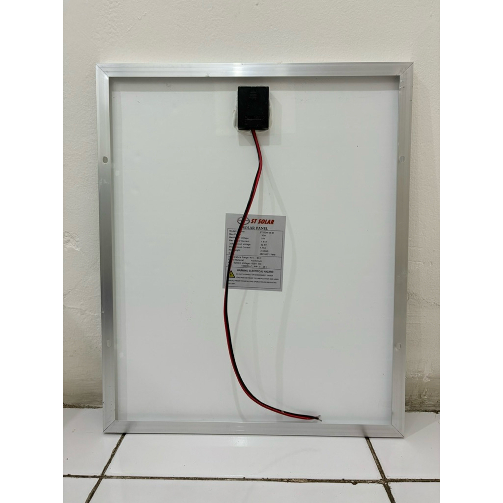 Jual Solar Panel Mono 30WP Maysun Solar / ST Solar Cell Panel Surya ...