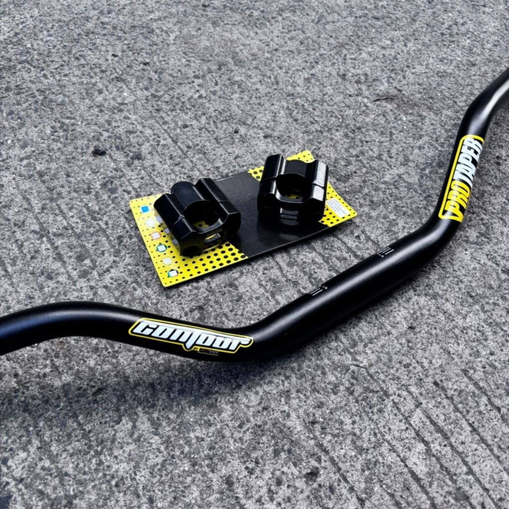 Jual stang high original protaper plus laser stang motor trail KLX CRF ...