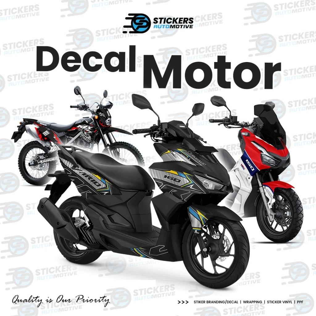 Jual Decal Sticker Motor CoolPlus Stickers | Shopee Indonesia