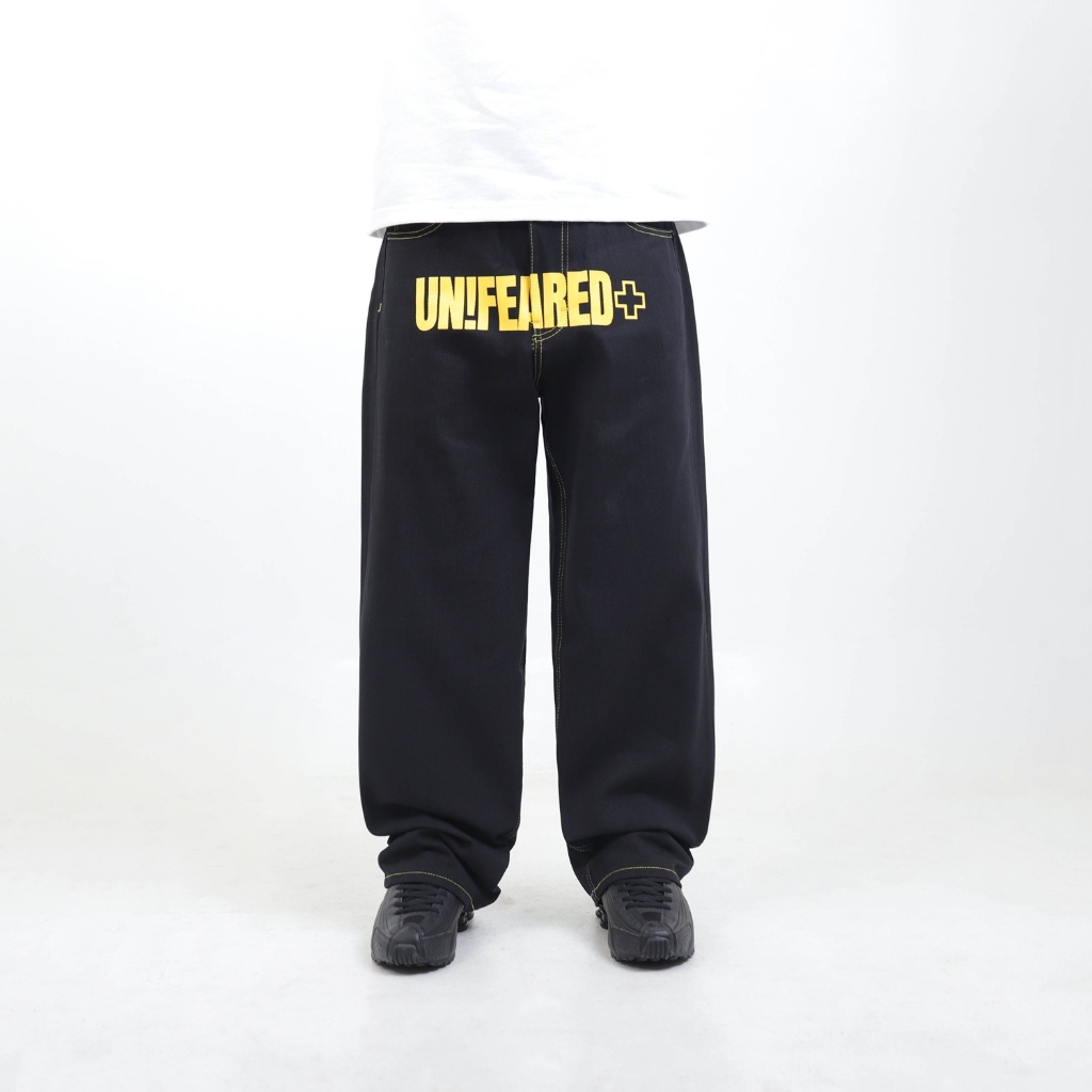 Jual UNFEARED | Loose Pants | Celana Denim Baggy fit | Baggy Jeans ...