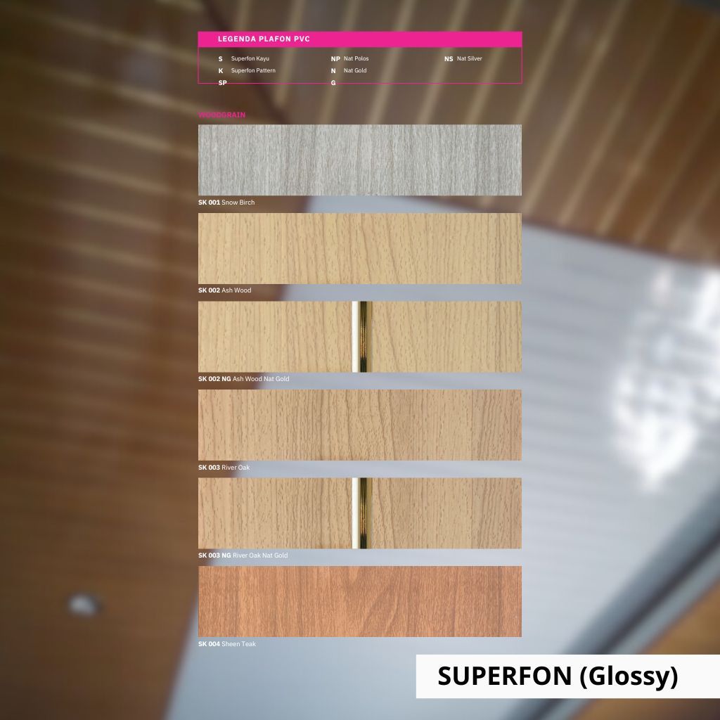 Jual Plafon PVC TACO Superfon & Hyperfon | Anti Air, Anti Rayap, Elegan ...