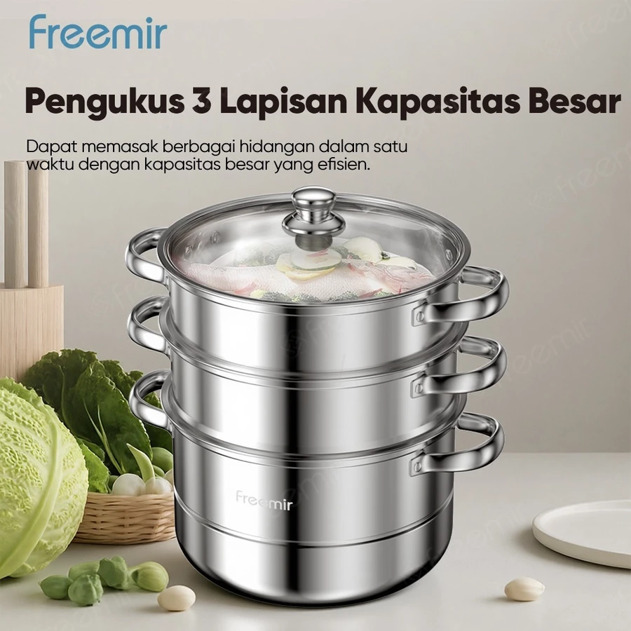 Panci Kukus Stainless Steel