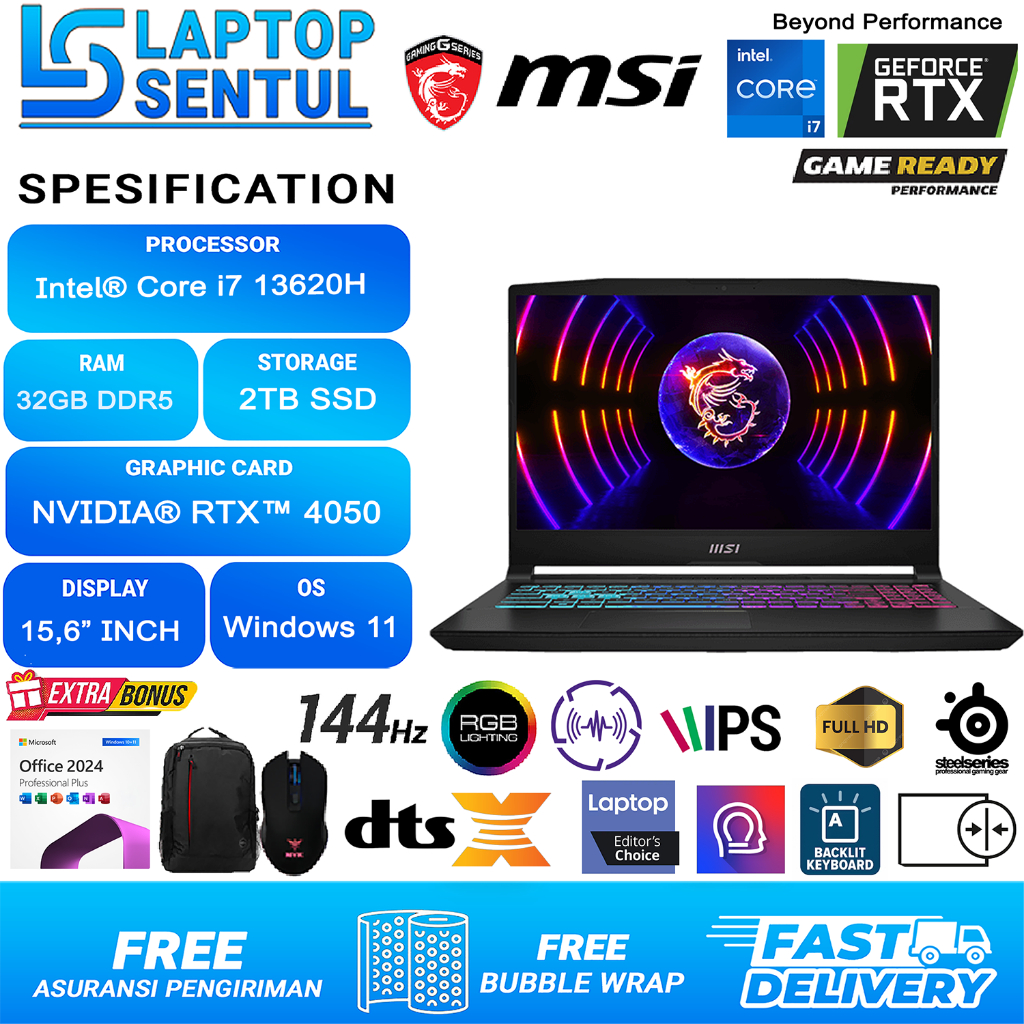 Jual Laptop Msi Core I7 Terlengkap Harga Terbaru November 2025