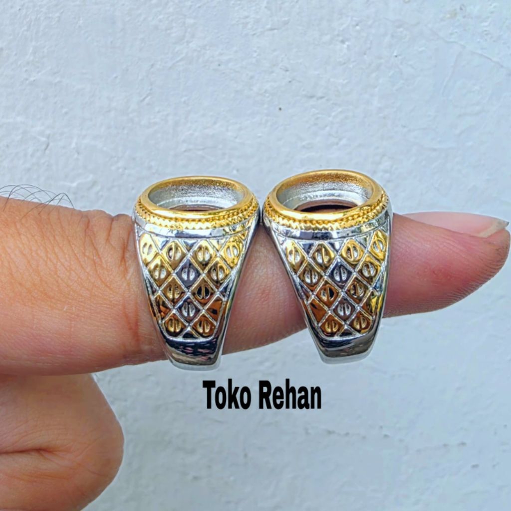 Jual Ring Emban Cincin Titanium Super 10x12 | Shopee Indonesia