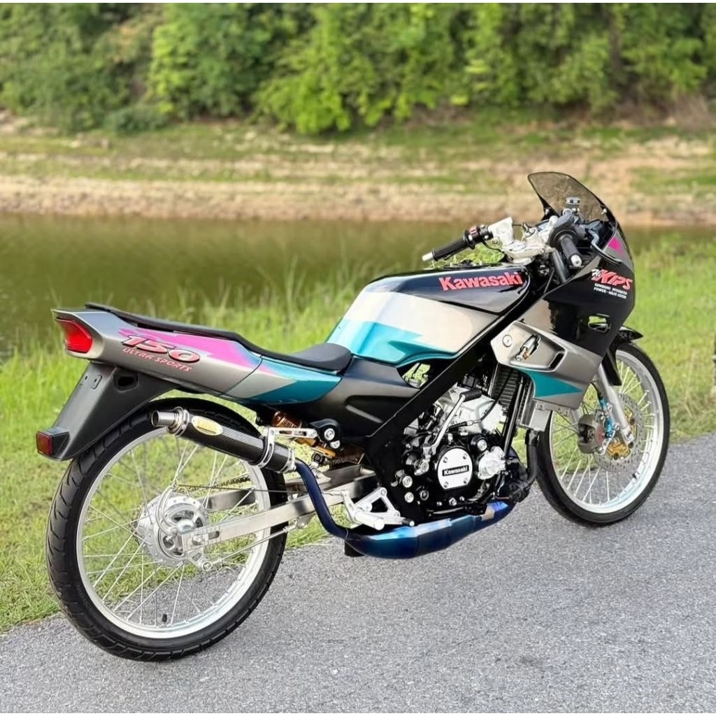 Jual STRIPING STIKER BODY NINJA KRR SSR ULTRA SPORTS ORI THAILAND 1995 ...