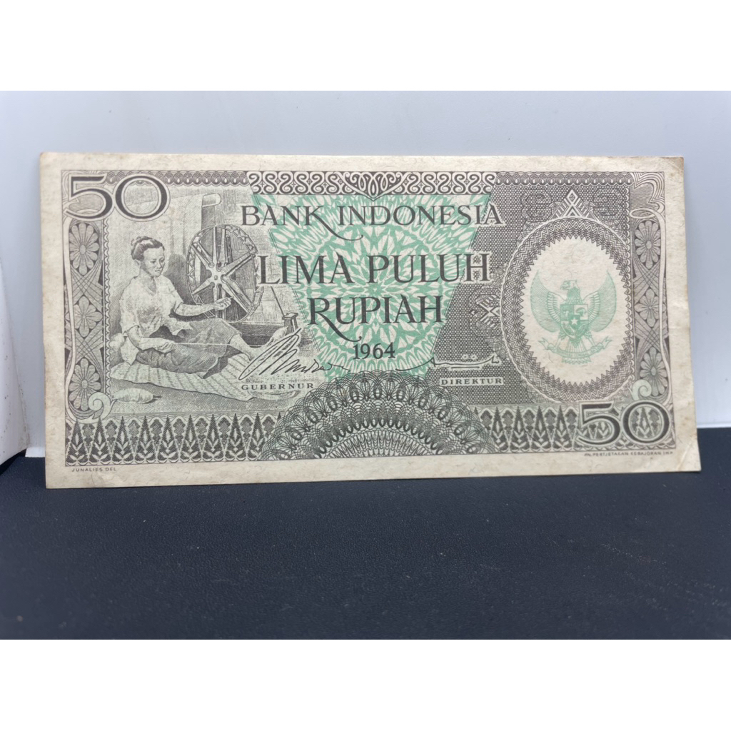 Jual uang kuno 50 rupiah seri pekerja 1964 | Shopee Indonesia
