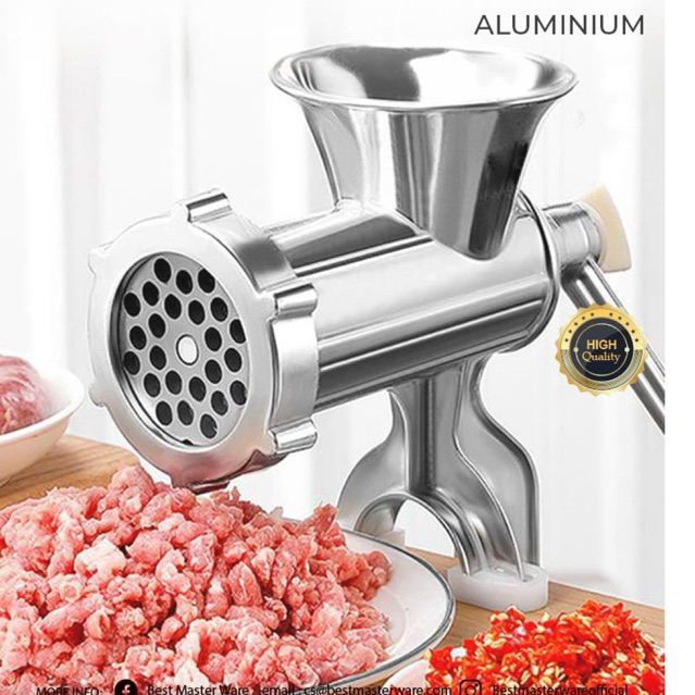 Jual Mesin Penggiling Daging Jepit Meja Alat Giling Bakso Ayam Sapi ...