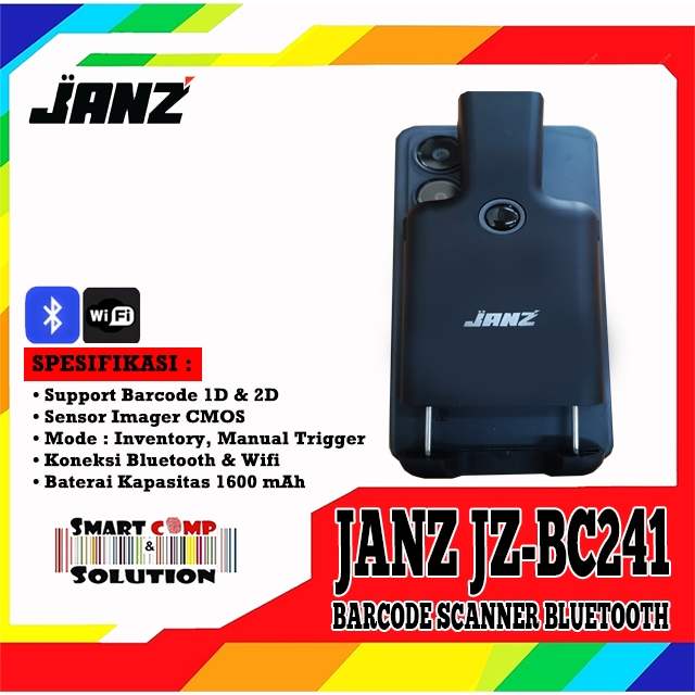 Jual Barcode Scanner Janz JZ-BC241 / JZ BC241 / JZBC241 1D 2D Mobile ...