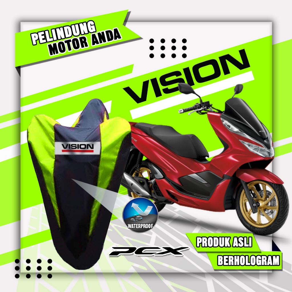 Jual Sarung Motor PCX Anti Air Cover Waterproof PCX Lexi Aerox Vario ...