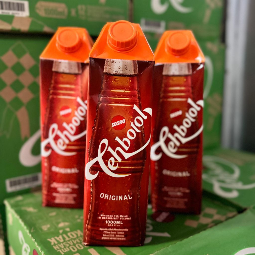 Jual Teh botol kotak 1l | Shopee Indonesia