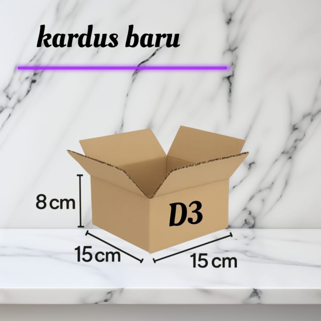 Jual kardus packing baru uk 15x15x8 kardus besar kardus kecil ...