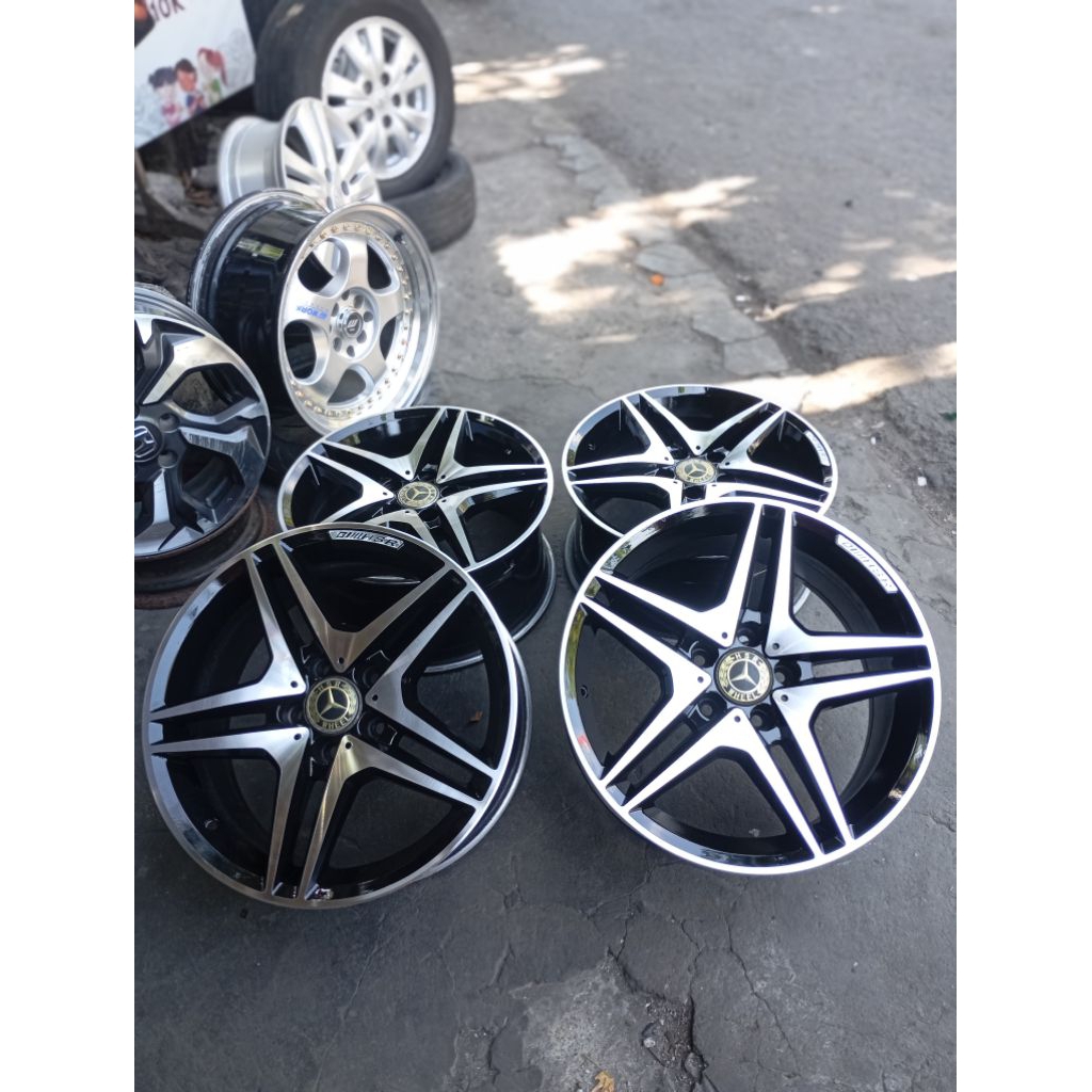 Jual Velg Mercedes Benz Amg By Hsr Wheels Ring 17 pcd 5x112 Lobang 5 ...