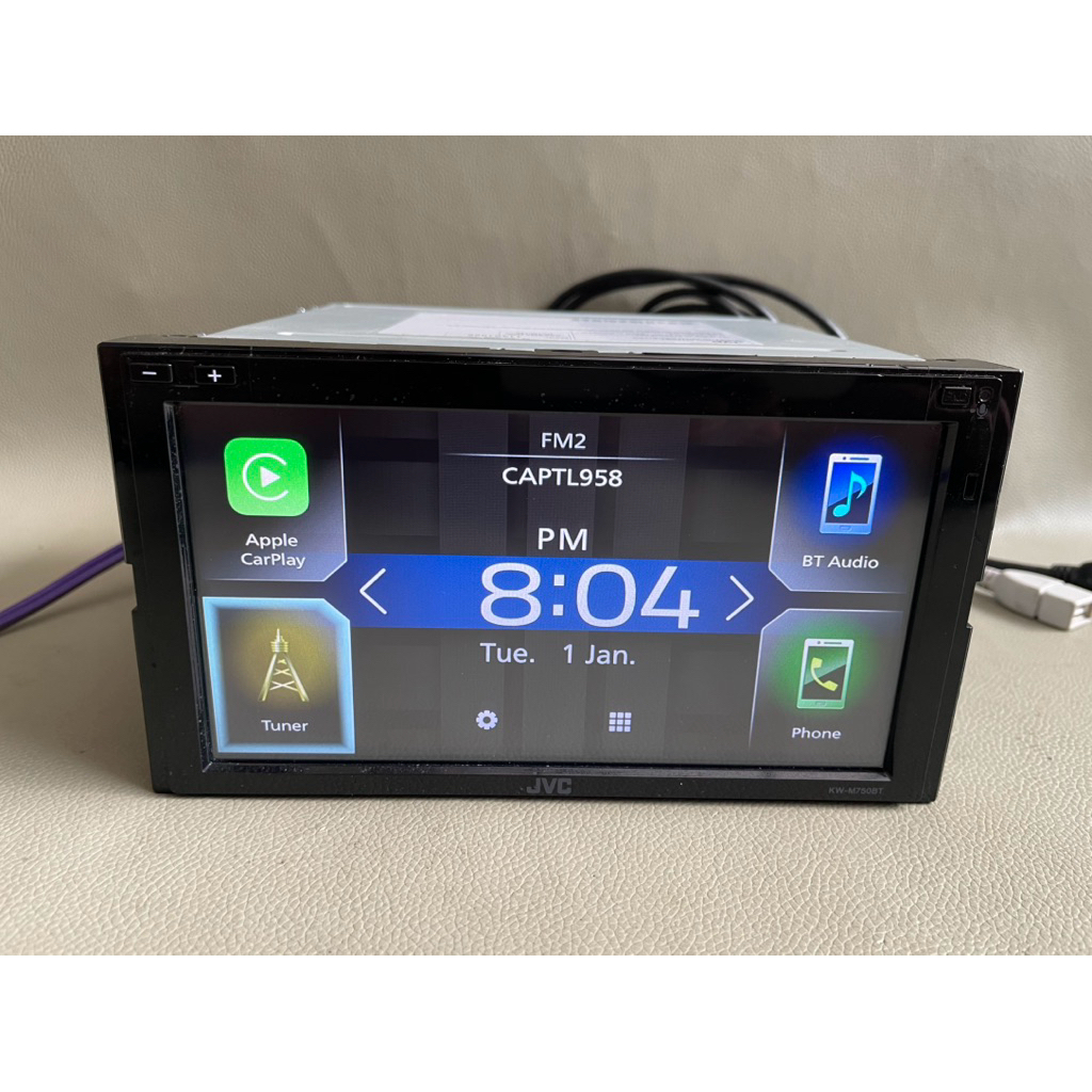 Jual Head Unit JVC M750bt carplay android auto | Shopee Indonesia