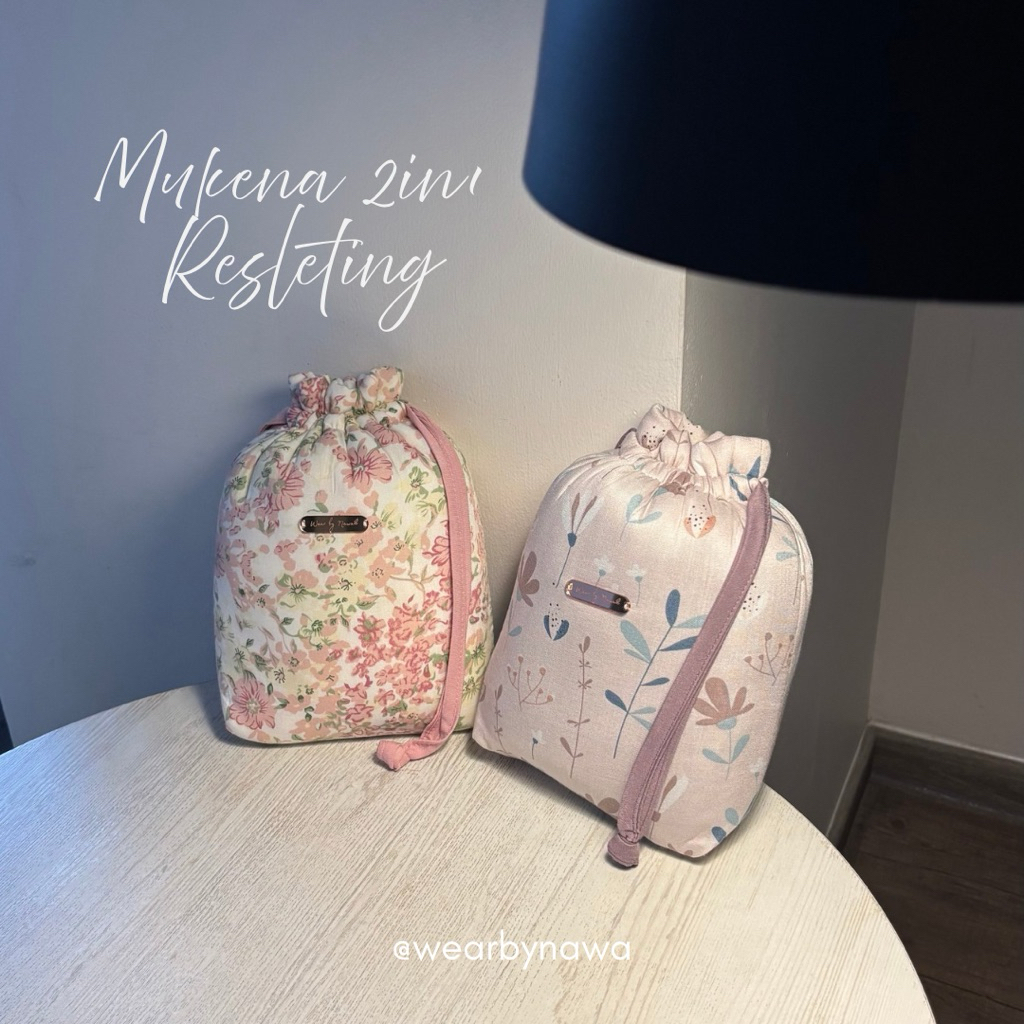 Nawa - Mukena 2 in 1 [RESLETING] | Mukena Katun Rayon Premium Dewasa | Mukena Adem Terbaru