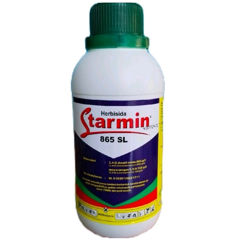 Jual Starmin 865 SL 200 ml, Obat Rumput 2,4 D dimetil amina 865 g/l ...