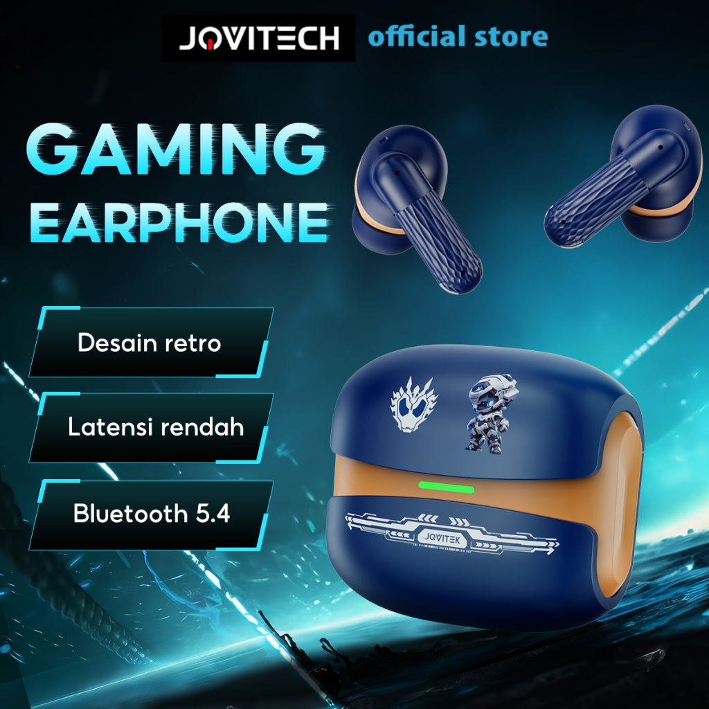 Jual Jovitech GM09 ENC Gaming TWS Low Latency Ultra-Deep Bass HiFi ...